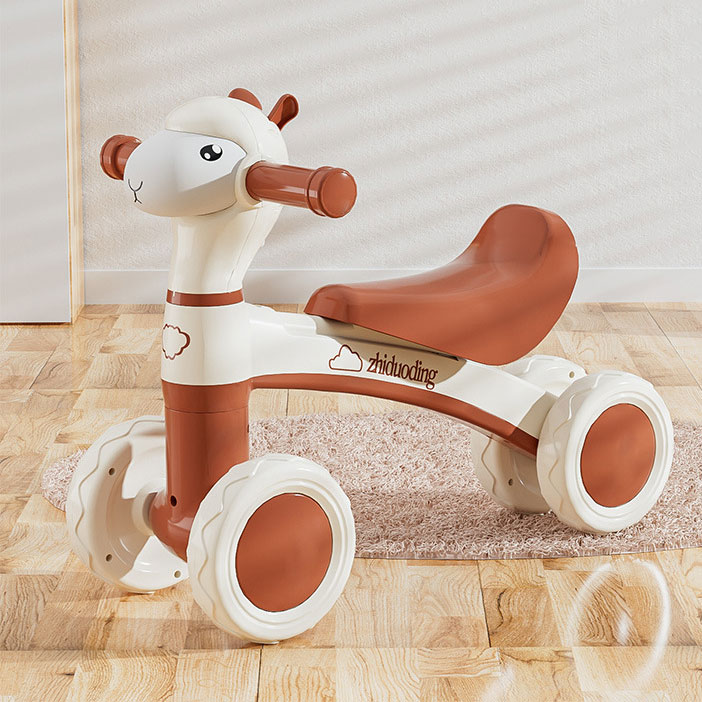 Unisex 12 Inch Toddler Balance Bike for Children's Stroller Handcart Push Bicycle