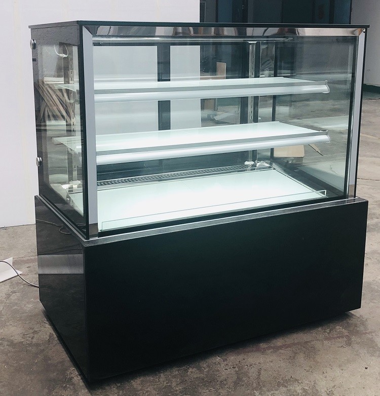 4ft Commercial Cake Display Fridge With Back Sliding Glass Door 1200*660*1200mm