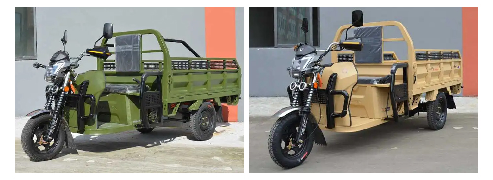 Open Body Type 1000W Zongshen 3 Wheel Electric Cargo Truck E Tricycle for Adults