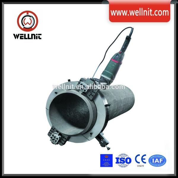 Metal Tube Process Portable Pipe Cutting And Beveling Machine High Efficiency