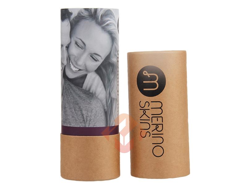 Highly Precise Round Paper Tube Packaging CMYK Printing Cardboard Tubes For Packaging