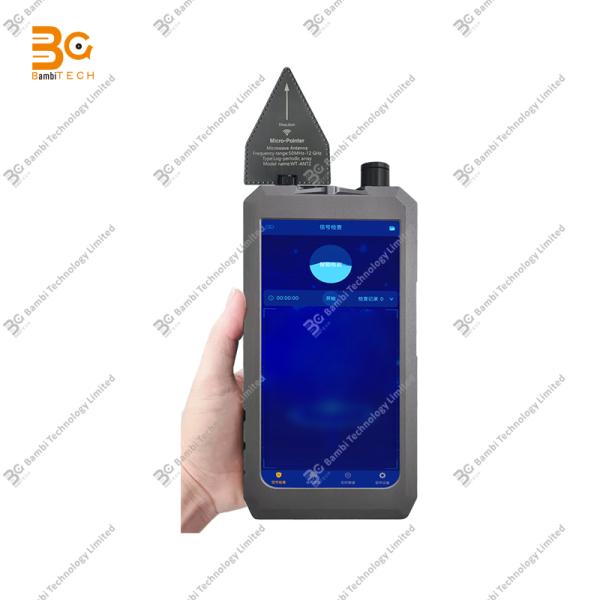1mhz-12GHz Handheld Wireless signal detector detect 2G/3G/4G/5G signals Bluetooth Wi-Fi & 315-433M, 800M anti tracking device