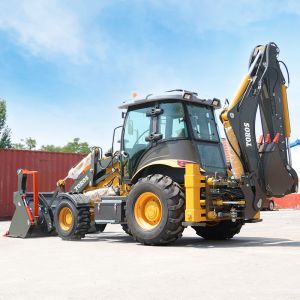 China 2500kg Wheel Loader Backhoe Big Backhoe Loader Multiple Function on sale