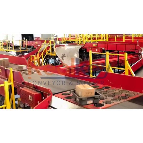 Logistic Sorted Machine Parcel Sorting Equipment Dws System Swivel Wheel Sorter