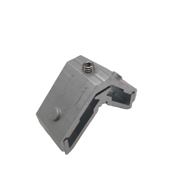 Durable 6063-T5 Primary Aluminum Corner Joint with Sandblasted Surface for Modern Design Windows and Doors