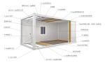 Residential Detachable Container House with Platform and Spacious Layout