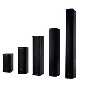 Full Frequency Linear POE Column Speaker Built In DSP Processing