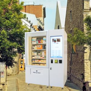 Freezer Harga Vending Machine / Candy Vending Machine Business Indoor