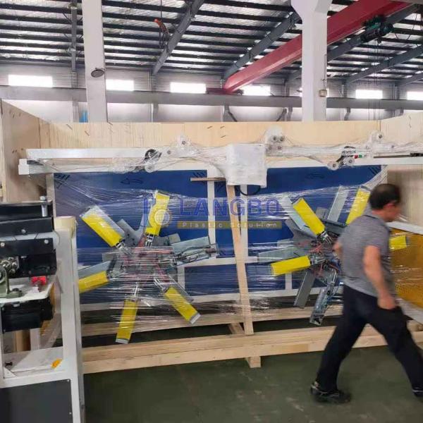 Full-automatic Double Disk Plastic PE Pipe Coiler For HDPE Pipe Processing In 20mm Size