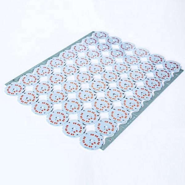 Metal Core PCB High Thermal Conductivity Material 1 Layer 1OZ Black Soldermask