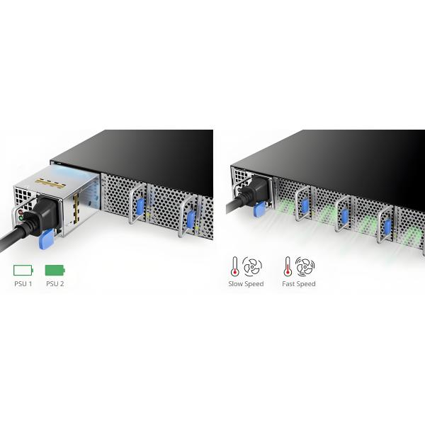 Quantum-2 QM9700 1U NDR 400G 64 Ports 32 OSFP Ports 2 NDR InfiniBand Network Internet Smart Switch