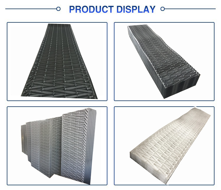 Honeycomb Heat Exchangers Cooling Tower Plastic Fill PVC Filler Kuken Cooling Tower