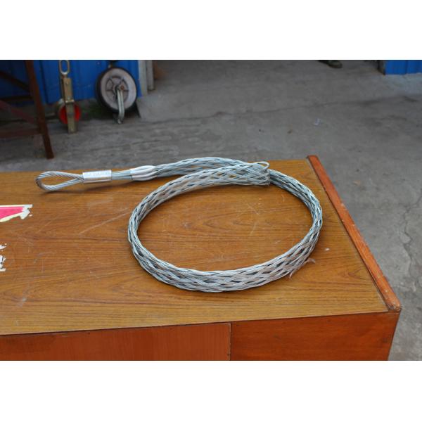 Single Eye Galvanized Cable Pulling Grips with Steel Material