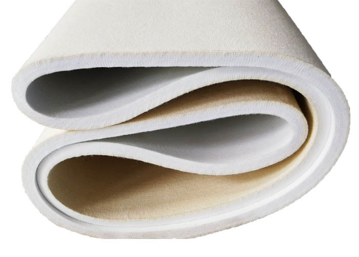 Elastic Compacting Machine Knitted Fabric / Compactor Felt Heat Resistant