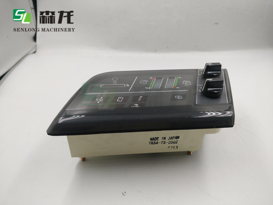 Komatsu PC60-7 200-6 Excavator Monitor 7834-73-2002 Hand Throttle Display Screen