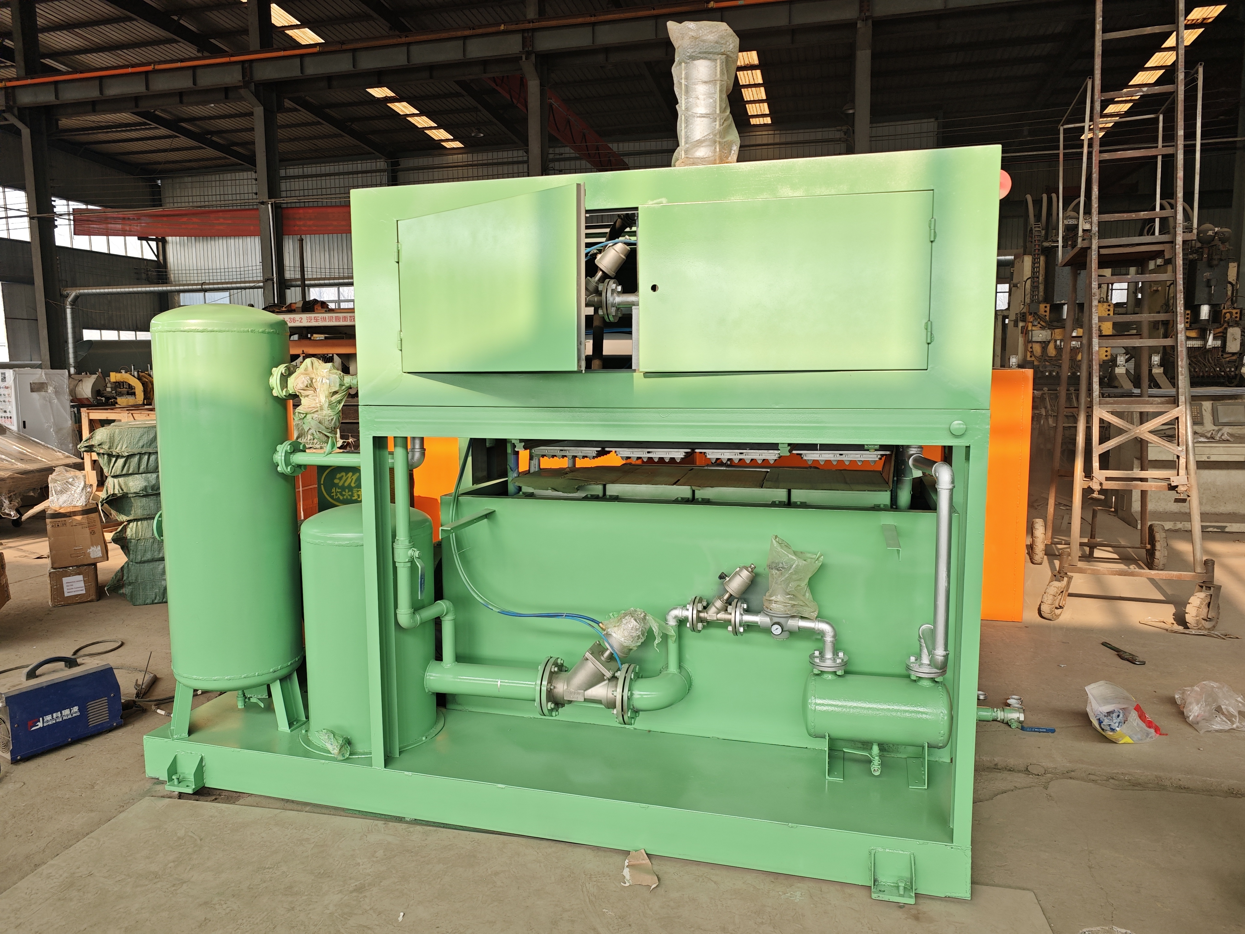Paper Egg Tray Machine Small Capacity Convenient Installation Egg Tray Production Line for Egg Carton Making