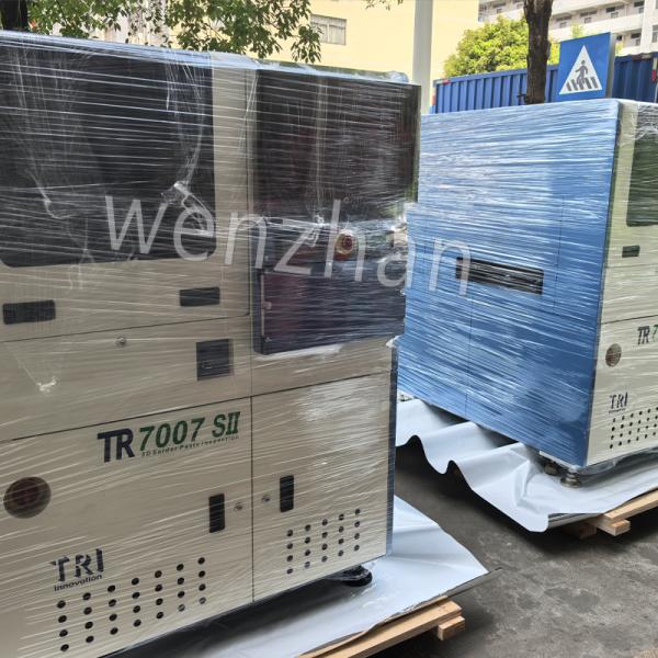 Second-hand TRI TR7007 SII Online 3D Solder Paste Inspection Pcb Test Machine SPI Machine