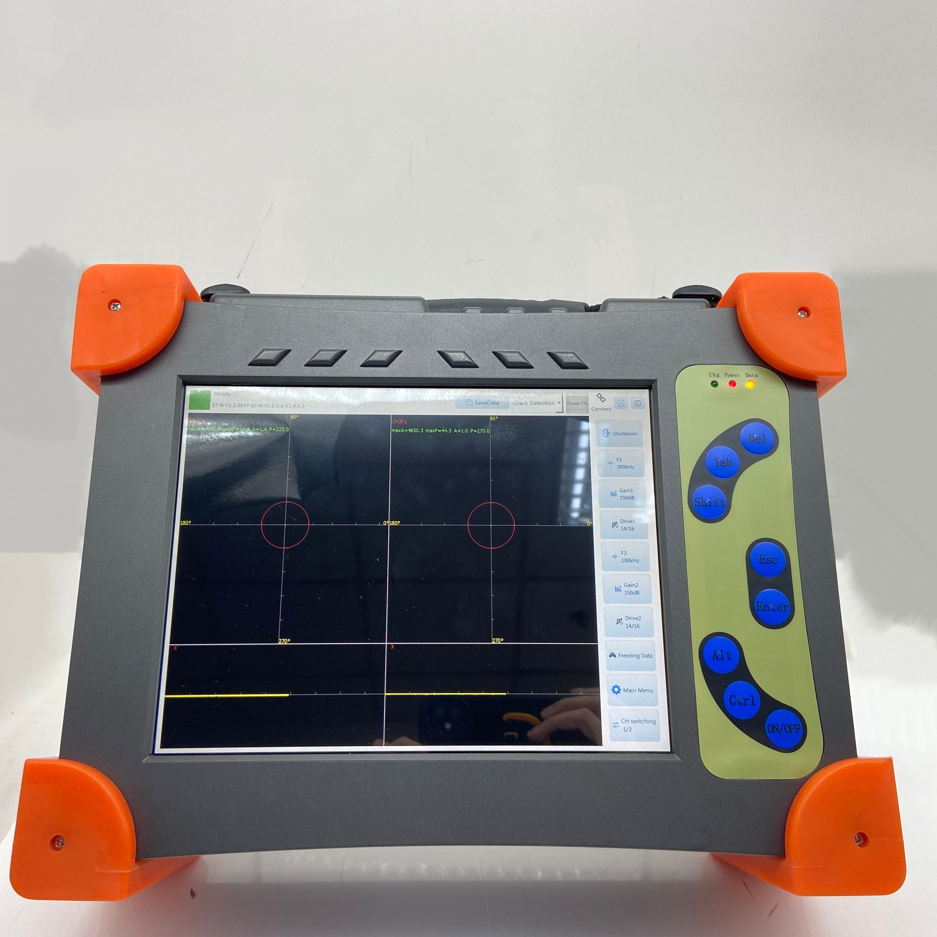 Quality Dual Frequency Eddy Current Flaw Detector HEF-600 Series for sale