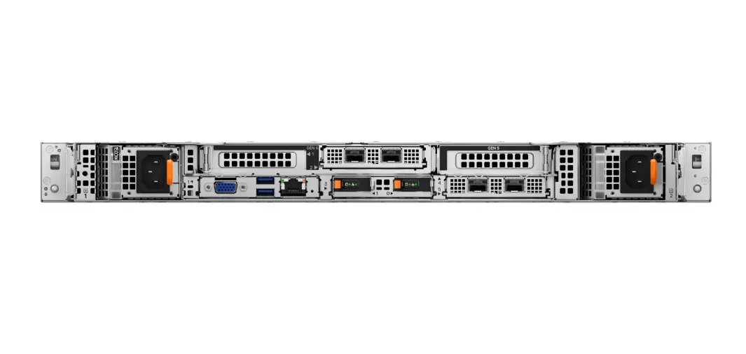 AMD EPYC 9005 PowerEdge R6725 1U Rack Server with 4x3.5-inch Bays