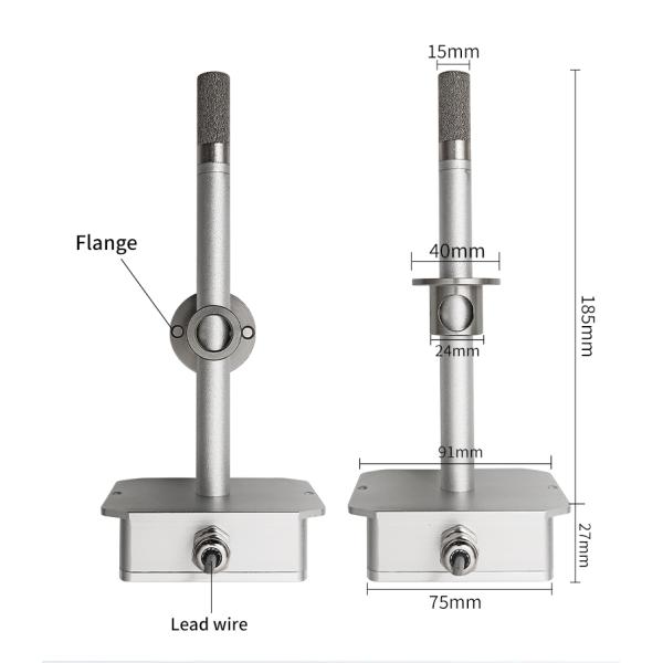 Factory temperature and humid transmitter high-precision industrial grade pipeline sensor 4-20mA current transmitter metal shell