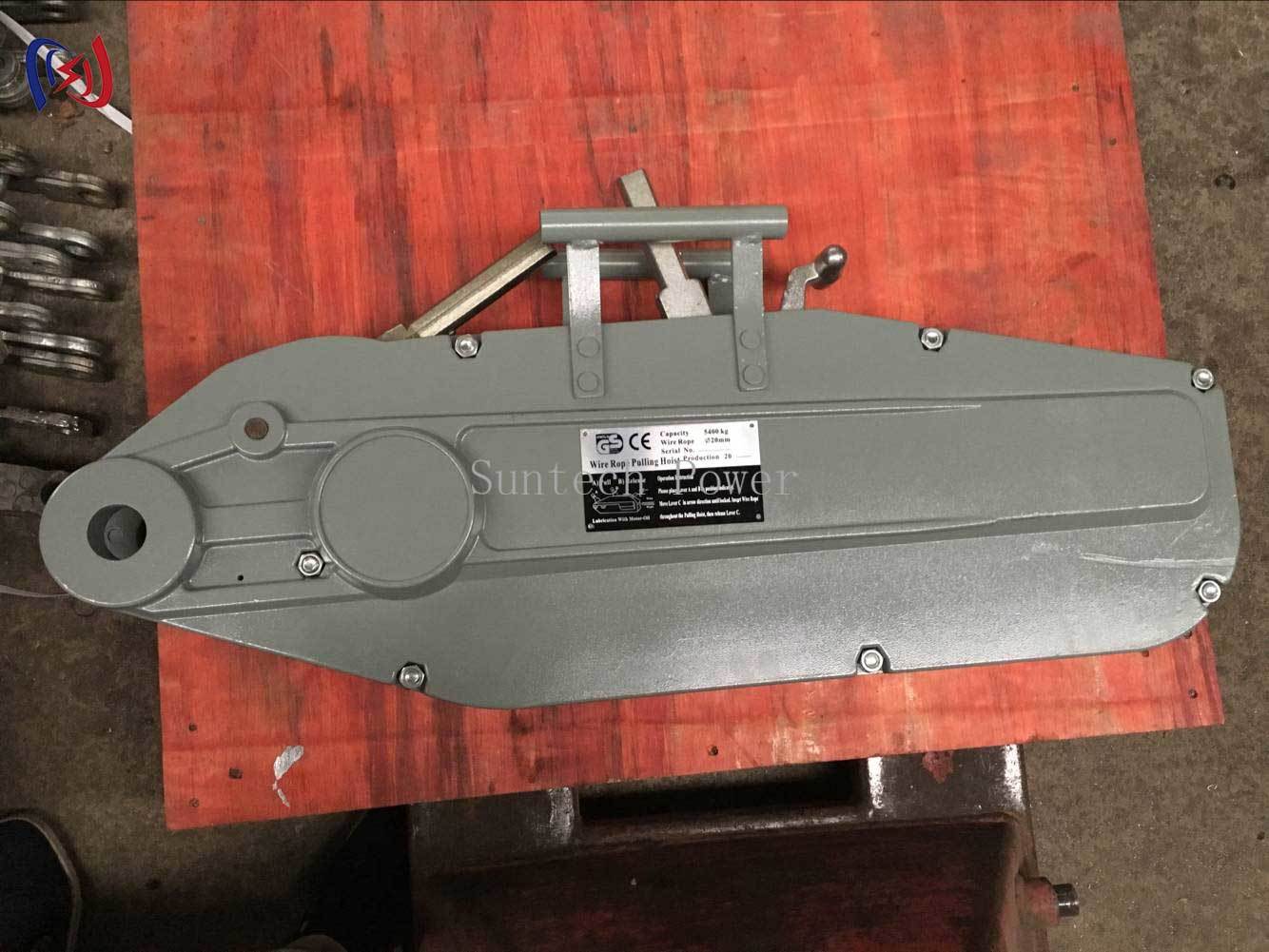 Quality Wire Rope Handle Hoist HSS408 for Power Line Construction for sale
