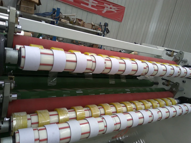 High Speed Super Clear BOPP Adhesive Tape Slitting Rewinding Machine