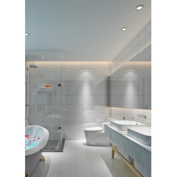 Artistic Rectangular Glazed Ceramic Floor Tile Light Color AAA Grade