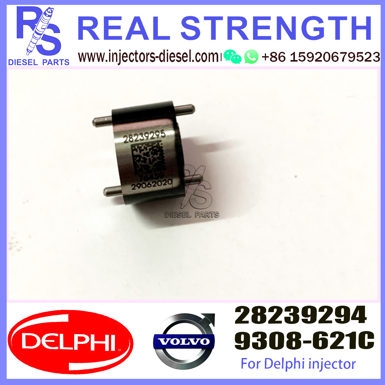 Ford Delphi Injector Control Valve 9308-621C 9308Z621C 28239294 EJBR02301Z