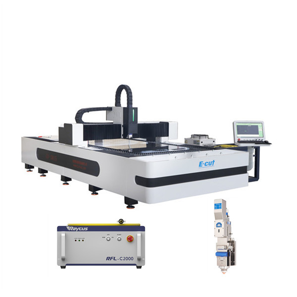 Quality 1000w Fiber Metal Laser Cutting Machine With WSX / Raytools Head for sale