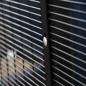Quality Galvanized Security Metal Anti Climb Iron 358 Fence Panel Customized for sale