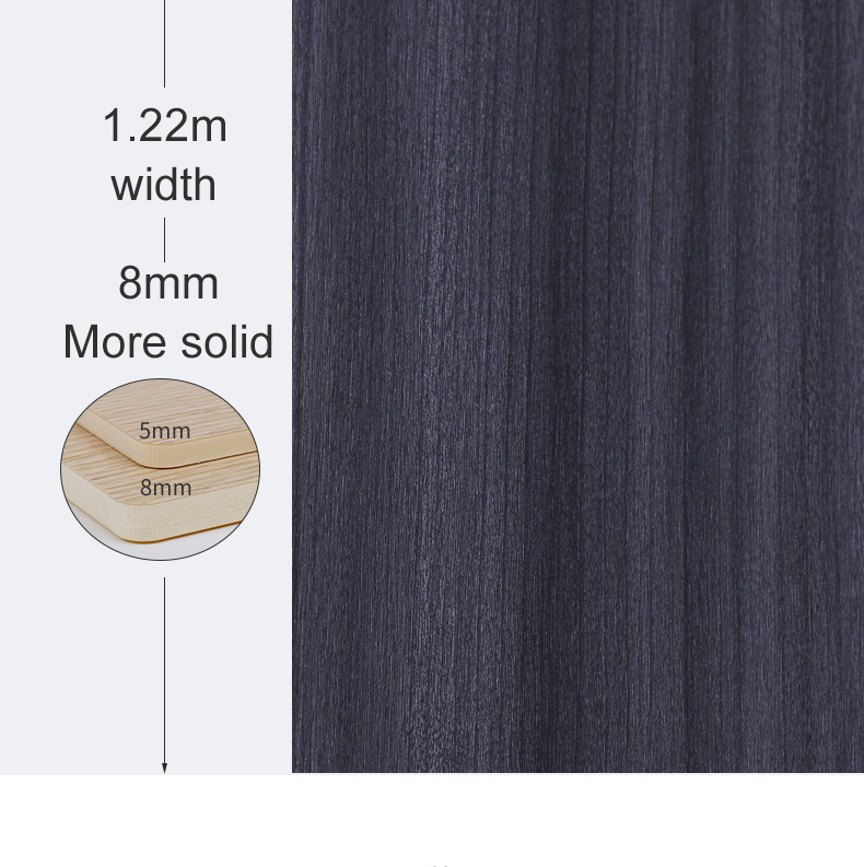 Hot Sale Fire And Insect Proof Wood Grain Bamboo Charcoal Wood Veneer Wall Panels