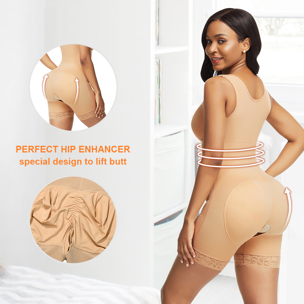 HEXIN Full Body Shaper 5XL BBL Stage 2 3 Postpartum Post Surgery Spandex Nylon Waist Trainer Corset Shapewear