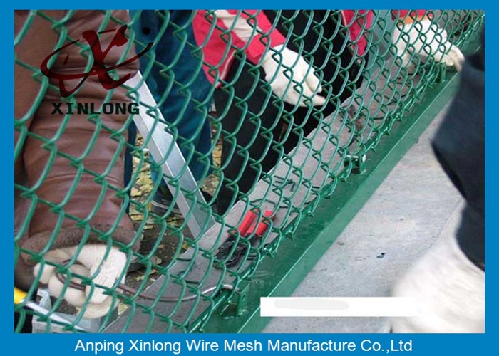 Professional factory galvanized/PVC coated chain link fence prices