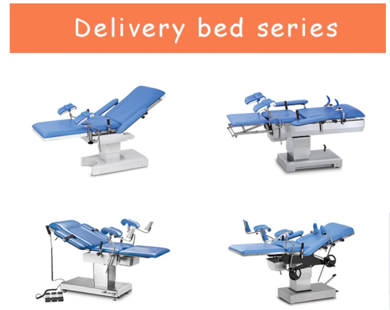 Hospital High Quality Electric Obstetric Delivery Bed Gynecological Examination With Good Price