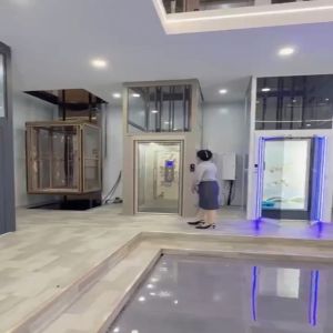 China Minimal Footprint Compact Elevator | ARD & Sleek Glass Panels on sale