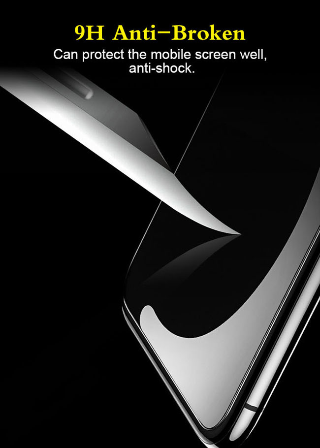 Dustproof 2.5D Tempered Glass Screen Protector For IPhone X XS 11 Pro