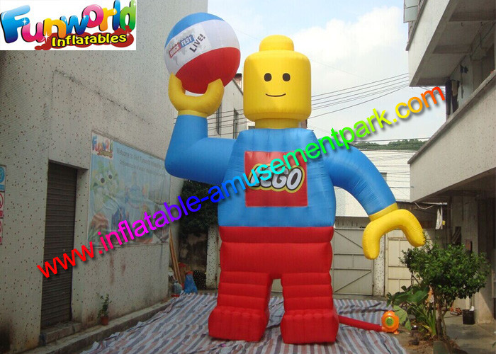 Cute Dairy Cattle Model Advertising Inflatables Cow For Decoration