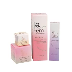 Factory Price Custom Logo Cosmetic Product Packaging Printed Skin Care Set Paper