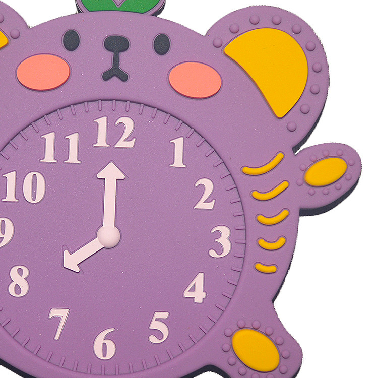 DIY Silicone Baby Teether Purple Sensory Silicone Mordedores For Teething Pain Relief
