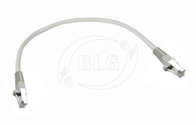 Grey Cat5e STP Patch Cable 568B Wiring RJ45 Connectors Ethernet Network Cord