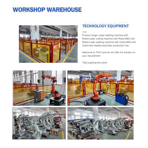 Multi-Axis CNC Controlled Robotic Laser Welding Machine, 2000W for Complex Geometries