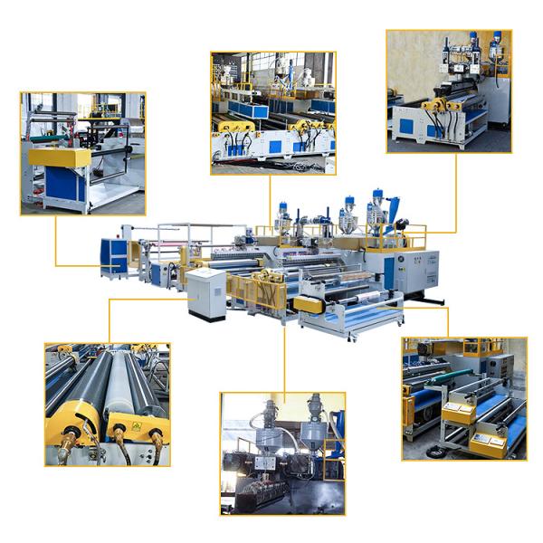 Plastic Air Bubble Film Production Line LDPE Extruder Bubble Sheet Wrapping Machine Pe Air Bubble Roll Wrap Extrusion Machines