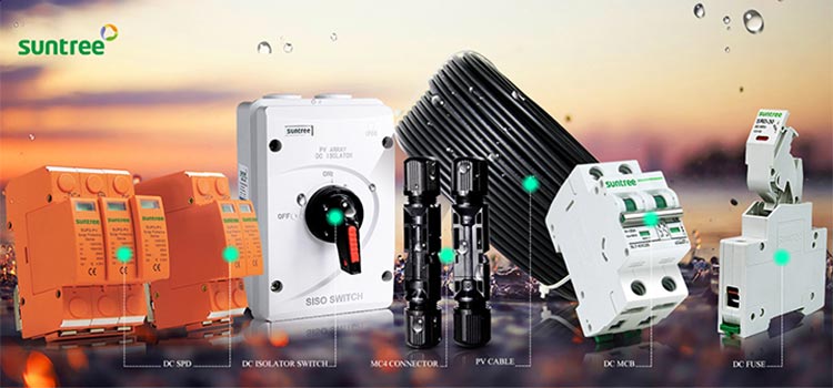 20KA DC SPD 800V Surge Protective Device