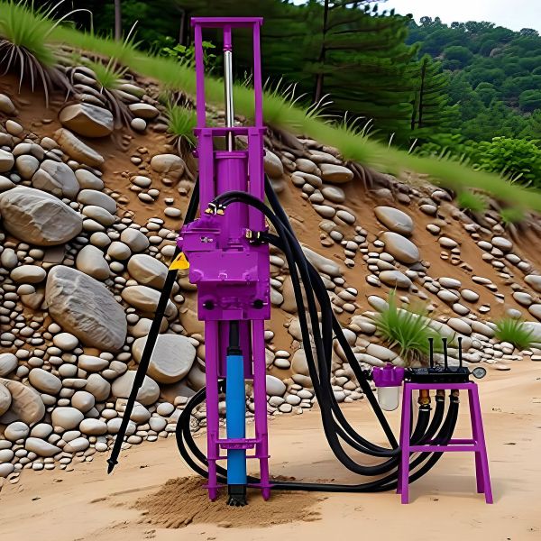 Horizontal Directional Drilling Equipment Slope Protection Operations Hydraulic DTH Drilling Rig