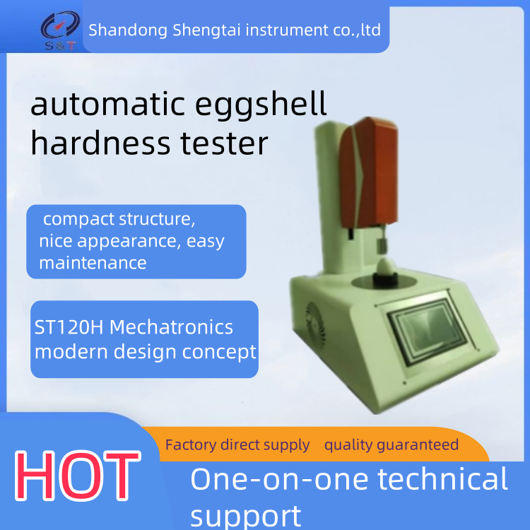 China 110-240V 50Hz LCD Display Automatic Eggshell Strength Tester With High Precision Intelligent Weighing Sensor on sale