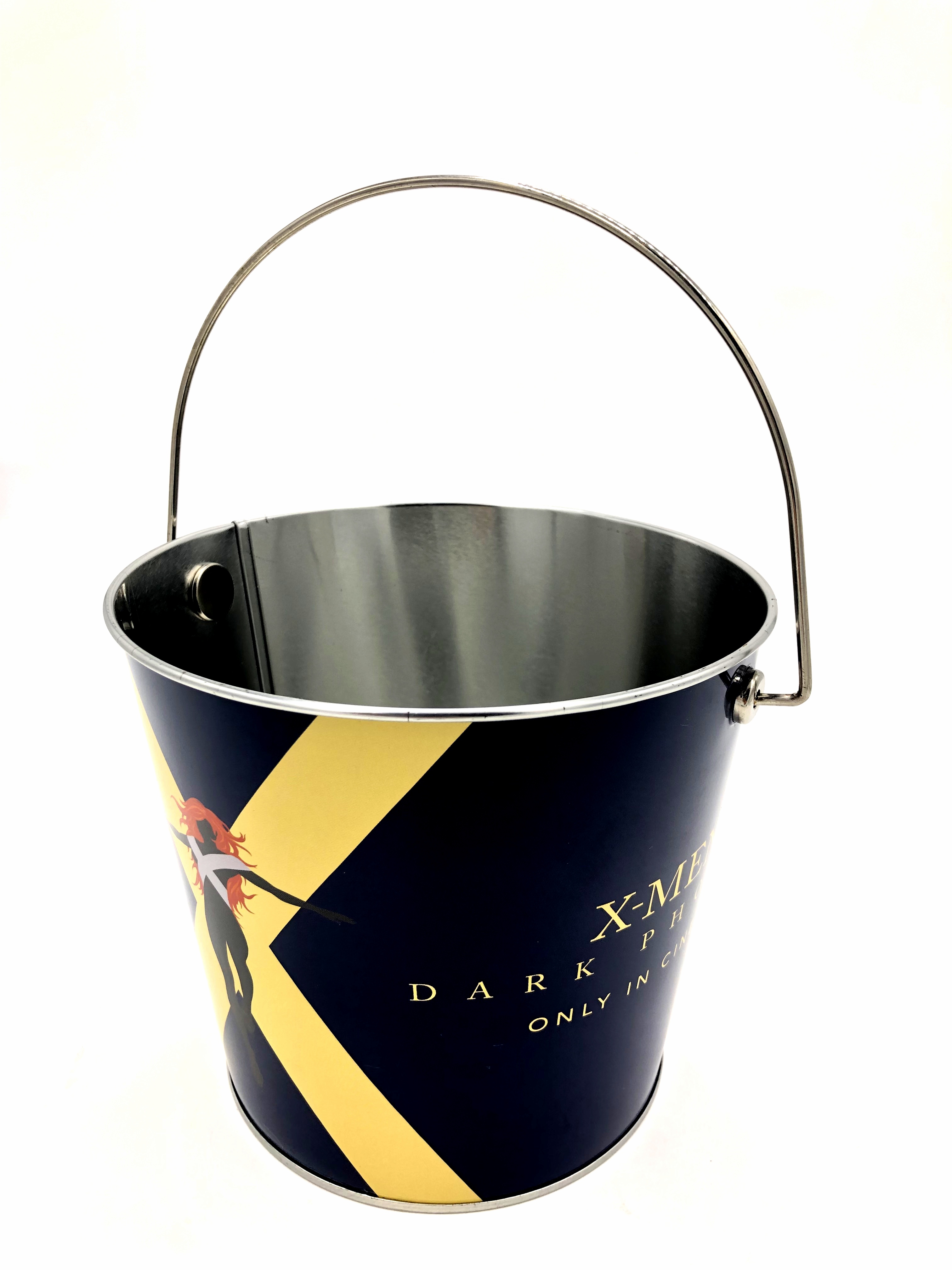 DADI Food Grade Holiday Snack Tin Offset Lithography Tinplate Metal Popcorn Tin Bucket