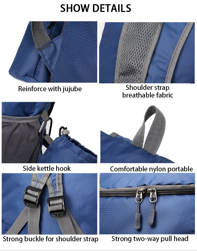 Private Label Outdoor Sports Backpacks Oxford Basketball Team Backpacks Foldable
