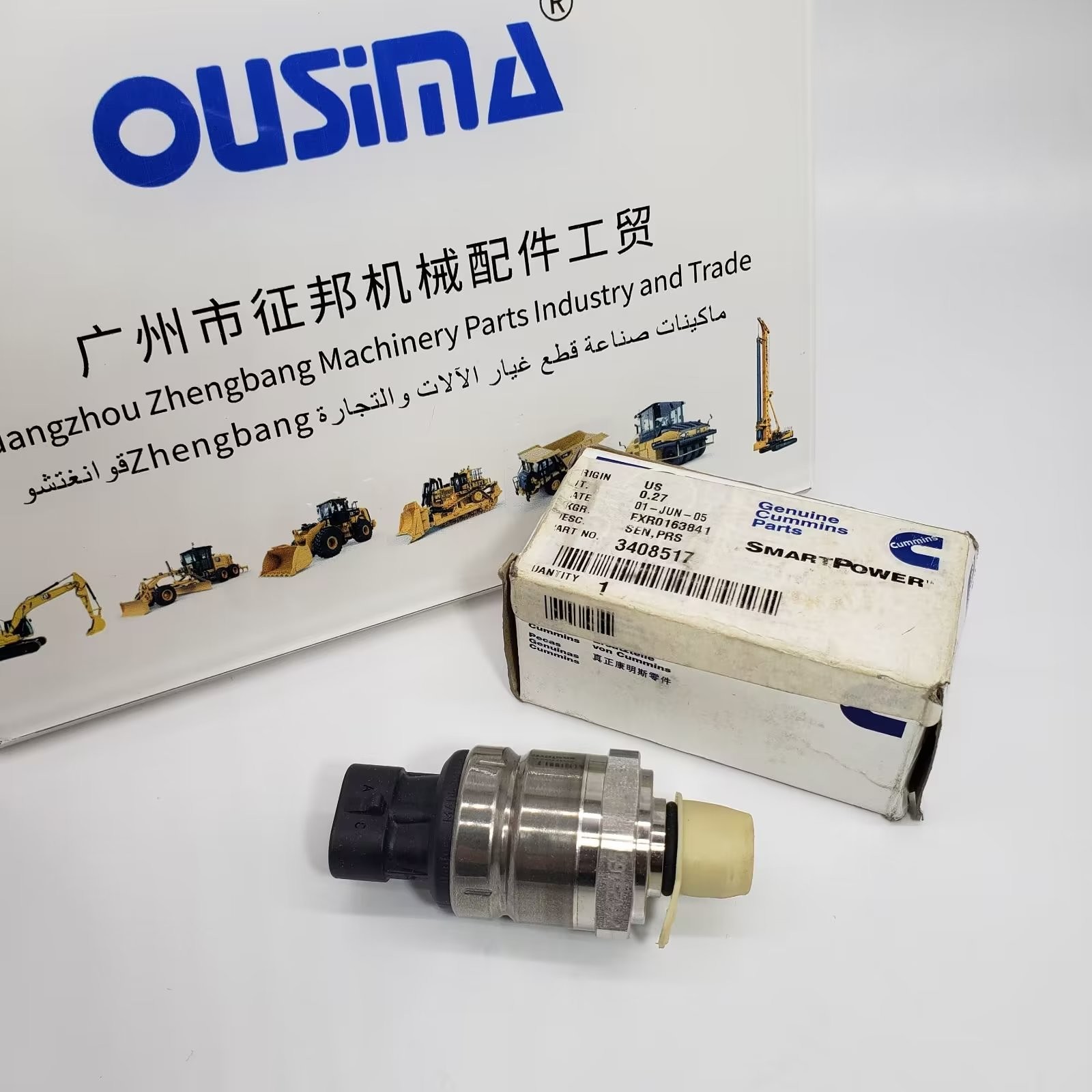 Original Parts 3408517 Pressure Sensor Pressure Switch For Cummins QSK19HM350