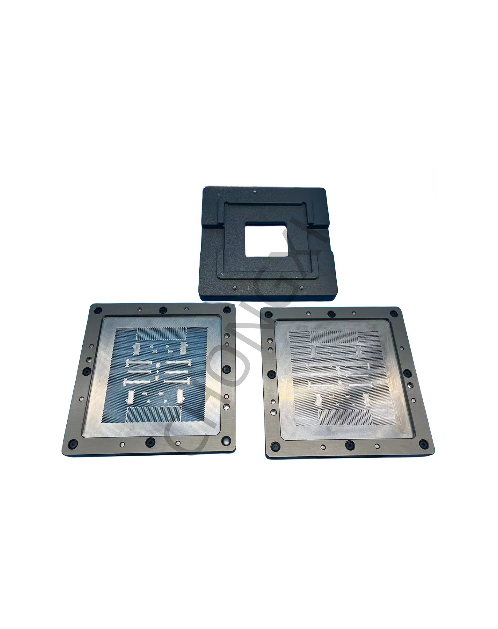 Quality Aluminum BGA Ball Placement Customized Thickness Anodizing Surface for sale