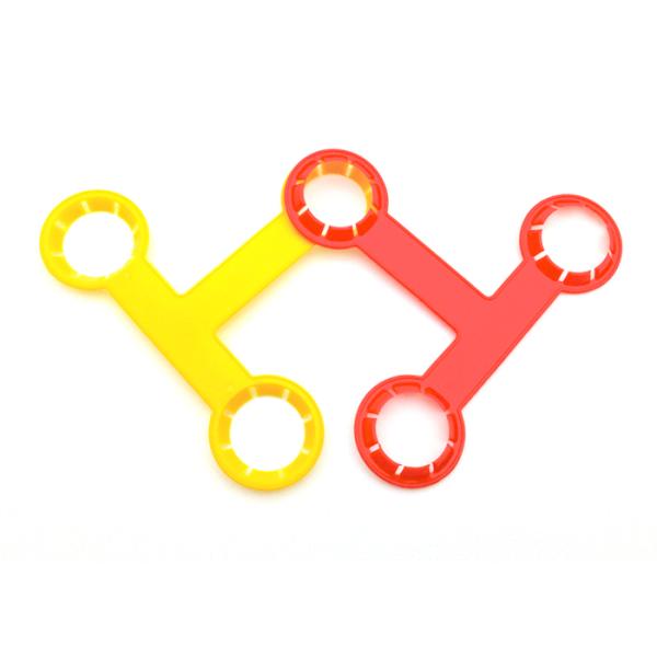 RoHs HDPE Plastic Bottle Handles For 28-33mm Bottle Neck Holder